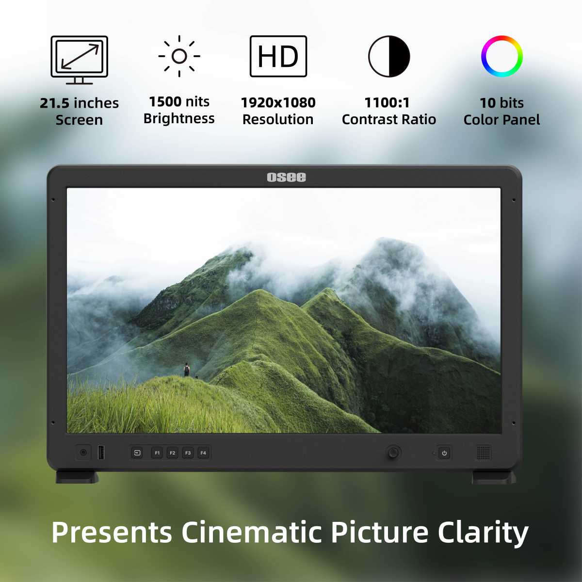 Field Monitor 21,5 inch High Brightness HDR - 1500 nits - Image 2