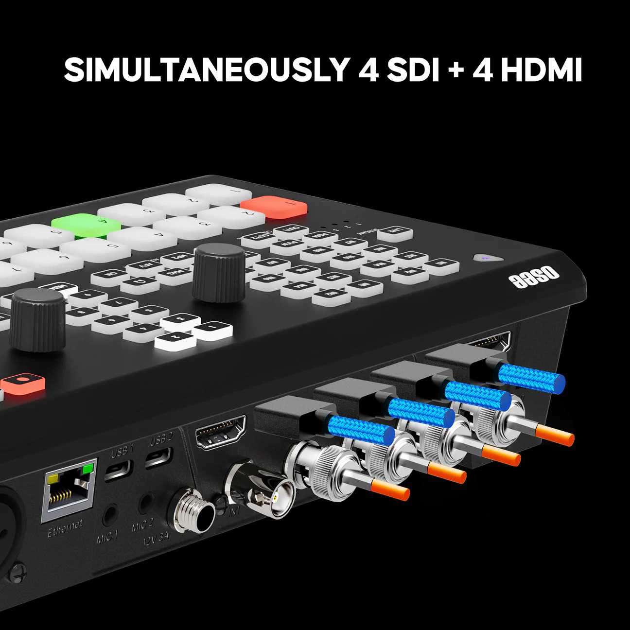 Multicamera live streaming switcher 8 Channels Switcher - ISO - Image 7