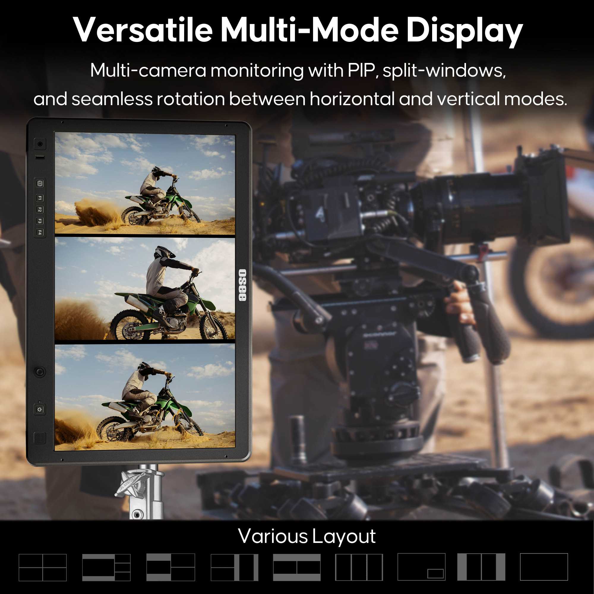 Field Monitor 21,5 multicam 4x High Brightn. HDR -1500 nits - Image 13
